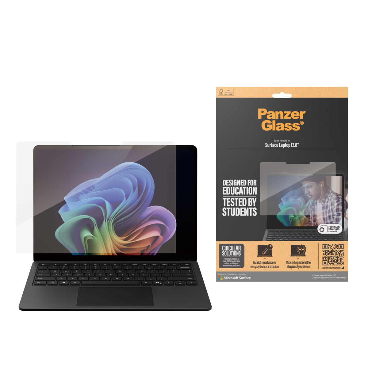 PanzerGlass® Microsoft Surface Laptop 7th Edition 13.8''