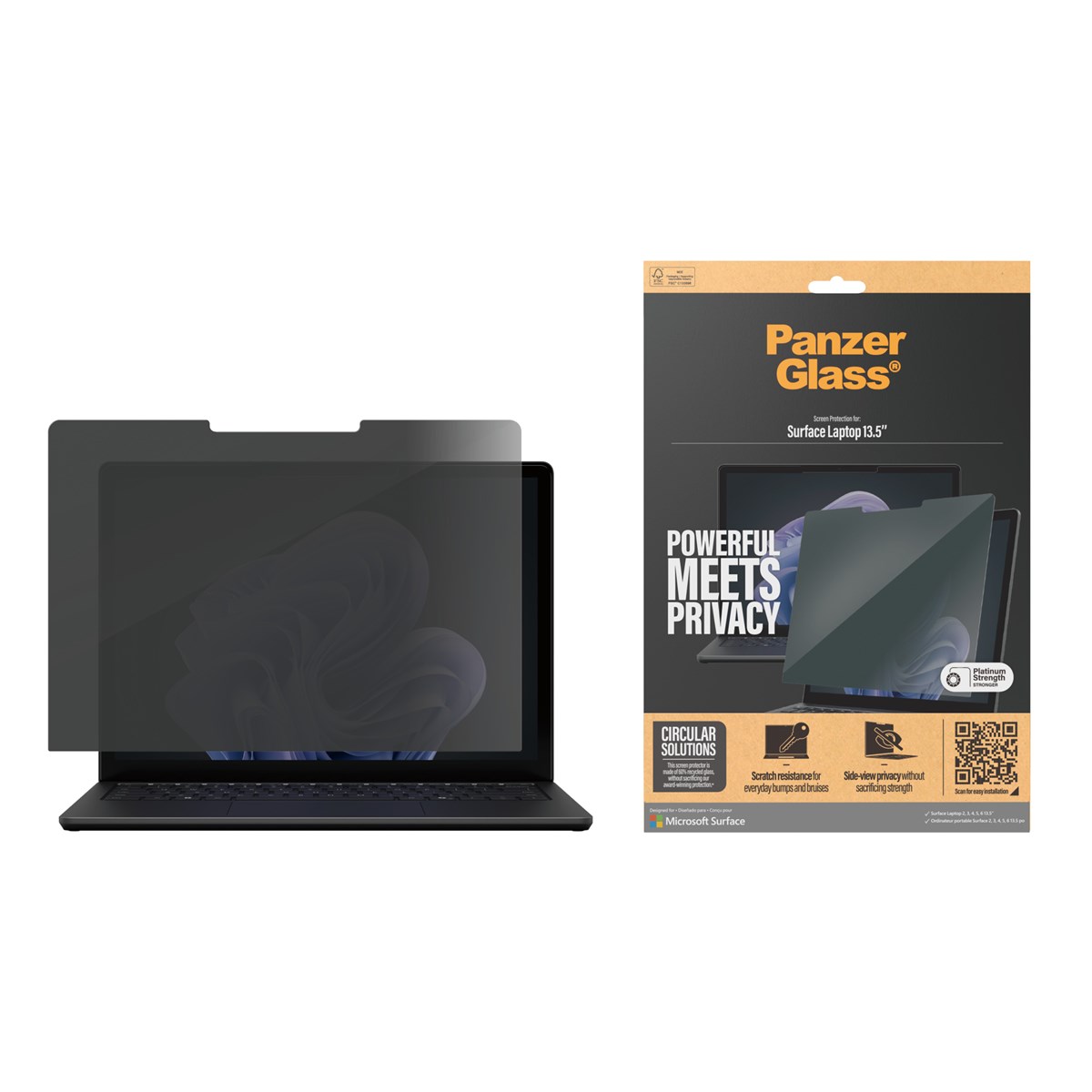 PanzerGlass® Microsoft Surface Laptop 6 13.5'' Privacy