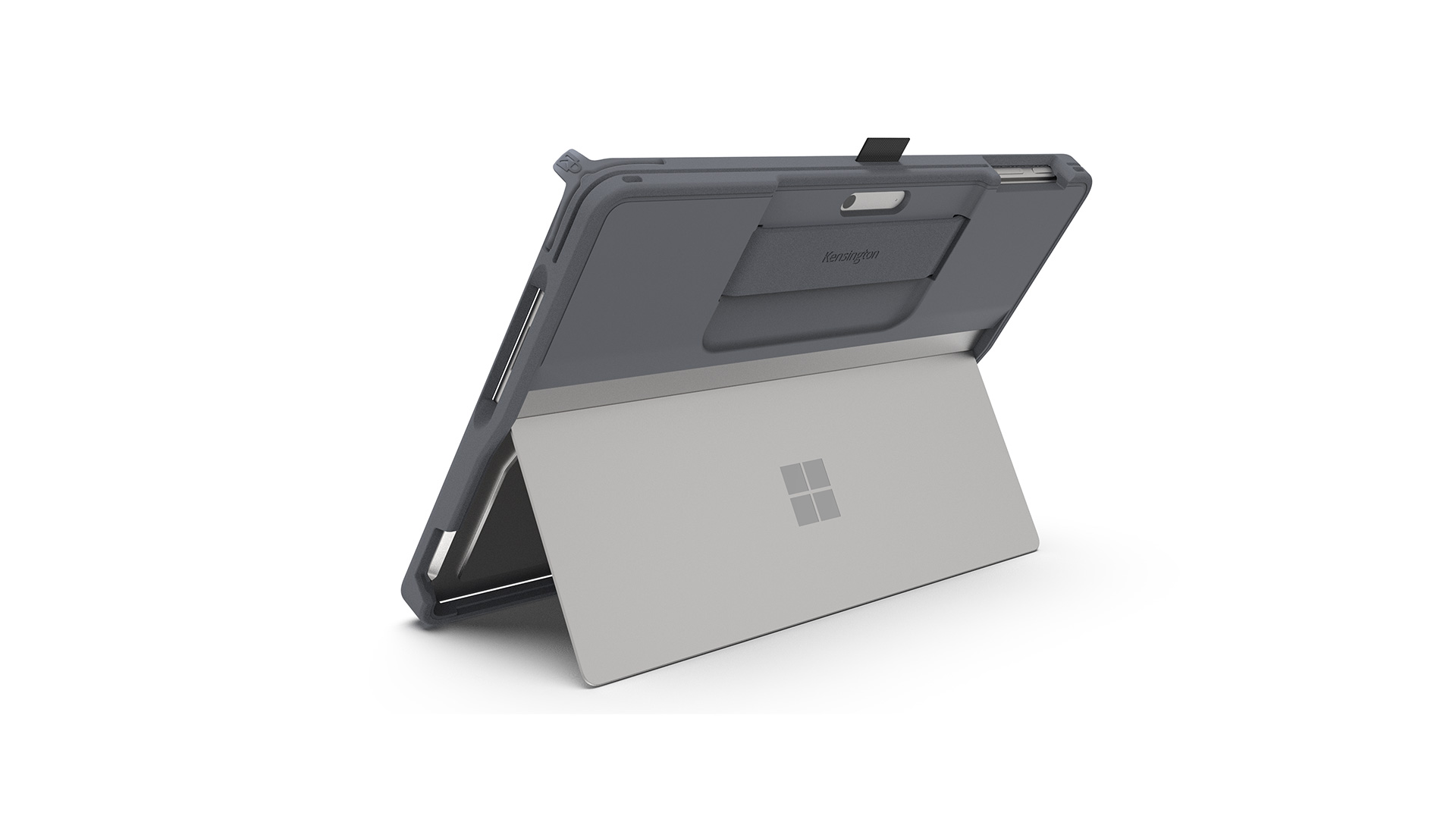 Kensington BlackBelt™ Rugged Case for Surface Pro 9 - Black, Platinum